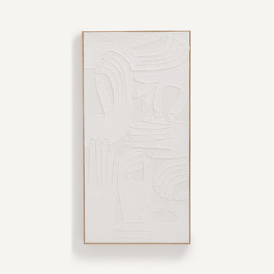 Tableau en papier embossé, Tiao AM.PM