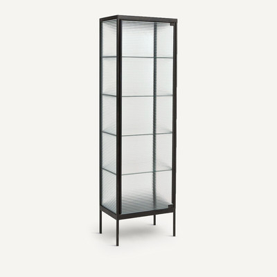 Mambo Metal, Steel and Glass Display Case AM.PM