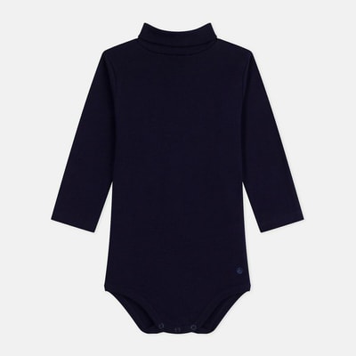 Romper met lange mouwen en rolkraag PETIT BATEAU