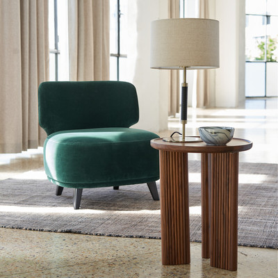 XL-Sessel Odalie, Samt, Design E. Gallina AM.PM