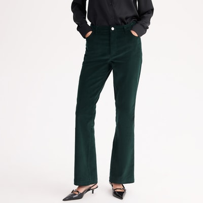 Bootcut-Hose aus Cord ANNE WEYBURN