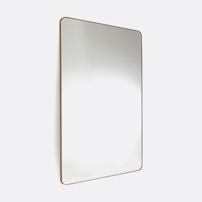 Miroir rectangulaire, en métal fer, largeur 80 x hauteur 120 cm, IODUS LA REDOUTE INTERIEURS