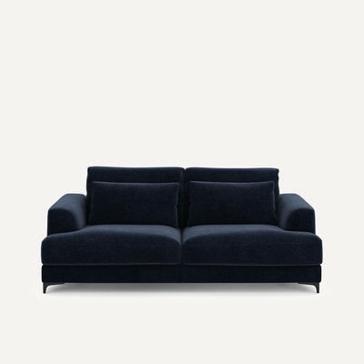 Canapé 3P convertible velours chenille, Marsile AM.PM