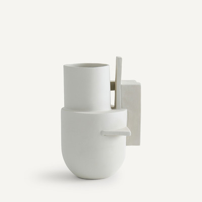 Vase géométrique en céramique mate, Marex AM.PM