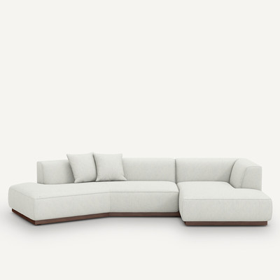 Offenes XL-Ecksofa Jacopo mit Ecke rechts, Serge AM.PM