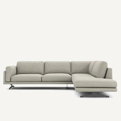 Ecksofa César, Tweed-Optik AM.PM