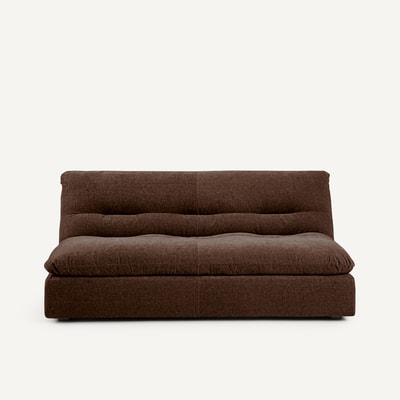 Modulaire 3-zits zetel in chenille fluweel, Giuliano AM.PM