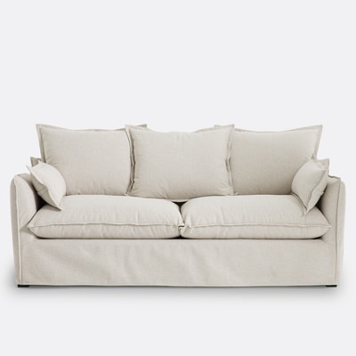 2-, 3-, 4- of 5-zitsbank met afneembare hoezen, in polyester, ODNA LA REDOUTE INTERIEURS