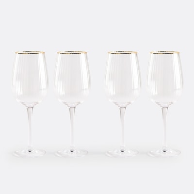 Set med 4 Lurik vinglas LA REDOUTE INTERIEURS