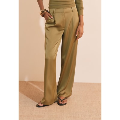 Pantalon fluide satiné VALENTY ETAM