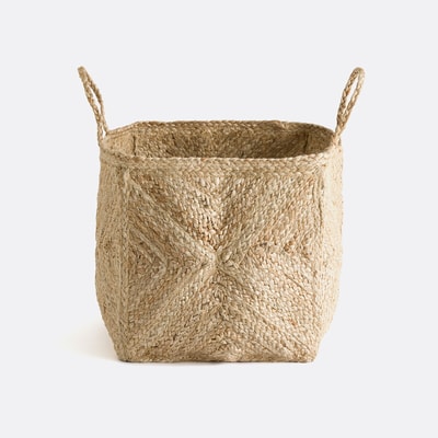 Panier en jute tressée, Jutlo LA REDOUTE INTERIEURS