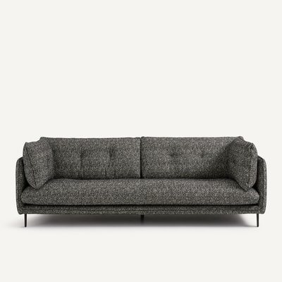 3- oder 4-Sitzer-Sofa, Bouclé, BOTERO AM.PM