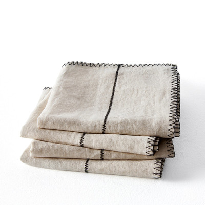 Lot de 4 serviettes en lin, Tojos AM.PM