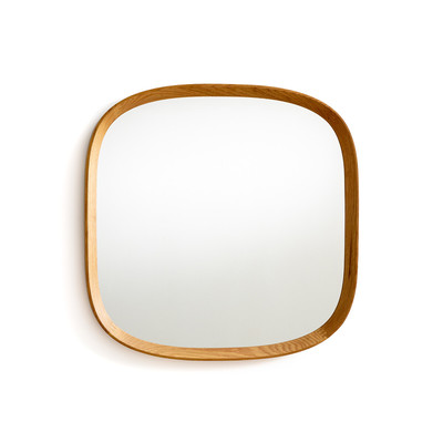 Miroir organique chêne massif, H60cm, Orion AM.PM