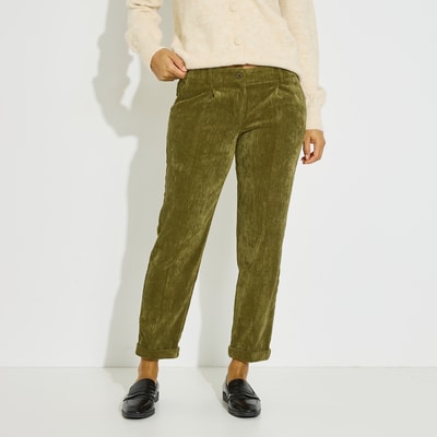 Pantalon chino velours à revers GRAIN DE MALICE