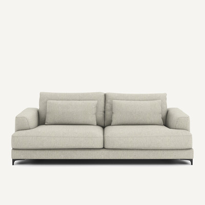 Sofá-cama de 4 lugares, em tweed, Marsile AM.PM