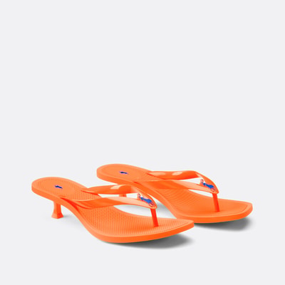Teenslippers met hak The Play Flip-Flop POLO RALPH LAUREN