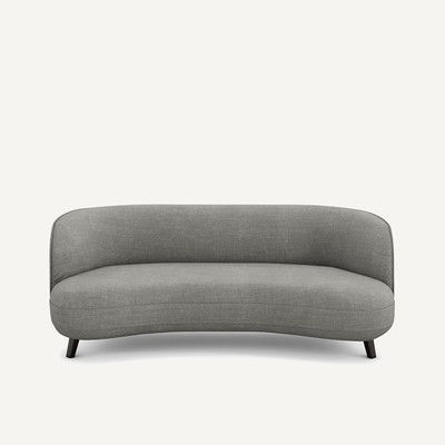 3P-Sofa aus Baumwolle/Leinen, Rosebury design E.Gallina AM.PM
