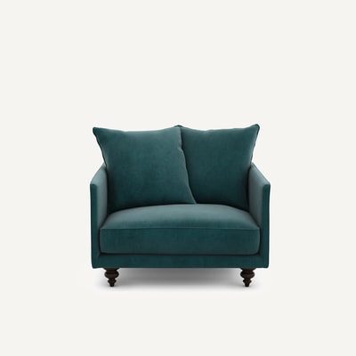 Fauteuil velours, Lazare AM.PM