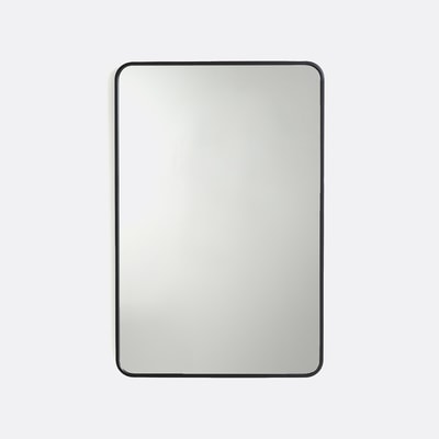 Rechthoekige spiegel, metaal, breedte 60 x hoogte 90 cm, IODUS LA REDOUTE INTERIEURS