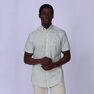 Chemise micro motifs MISE AU GREEN