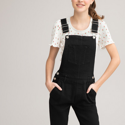 Jardineiras slim em ganga LA REDOUTE COLLECTIONS