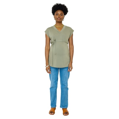T-shirt grossesse col V VERTBAUDET