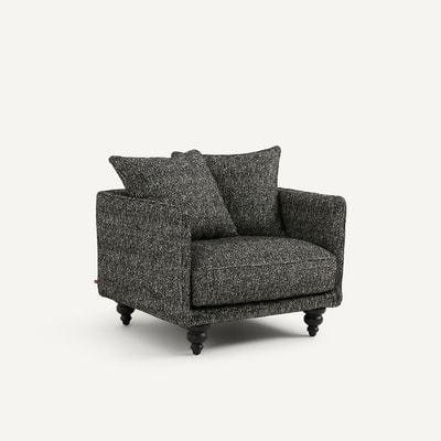 Sessel aus Bouclé, LAZARE AM.PM