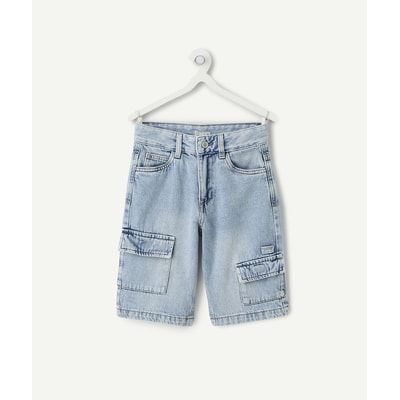 Wijde denim short met zakken TAPE A L'OEIL
