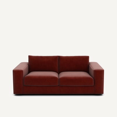 3-zits compacte bank in fluweel, Skander AM.PM
