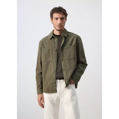 Surchemise en jean poches MANGO MAN