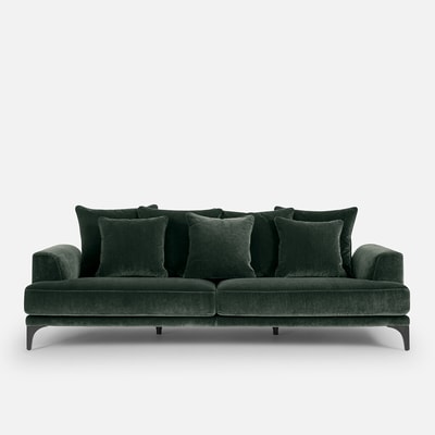 3- oder 4-Sitzer-Sofa, Samt, ARMENTO AM.PM