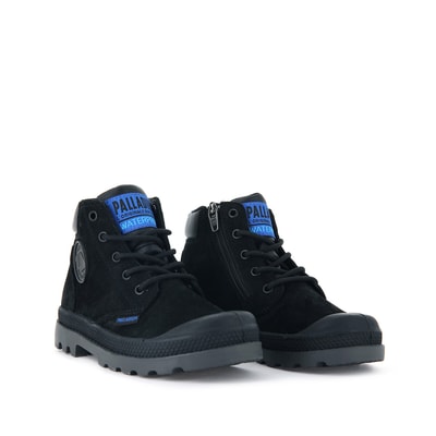 Pampa Hi Cuff Waterproof gevoerde leren bottines PALLADIUM
