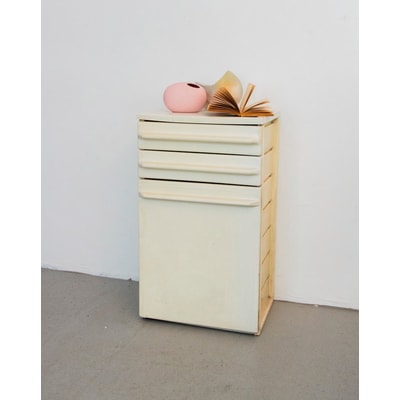 Commode contemporaine en plastique Olga N°418 - Bon état DEBONGOUT