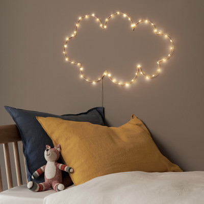 LED-Lichterkette Omara, Wolkenform AM.PM