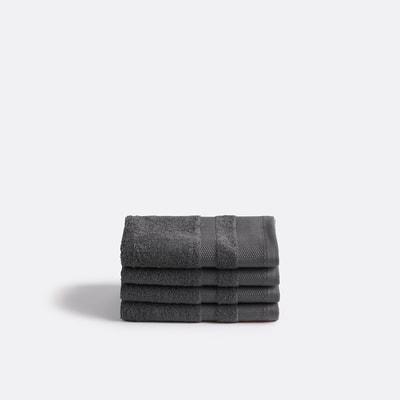 Set van 4 Egyptisch katoenen gastendoekjes 600g/m², Kheops LA REDOUTE INTERIEURS
