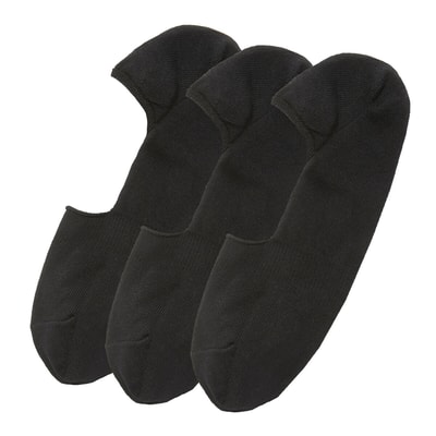 Set van 3 paar onzichtbare sokken LA REDOUTE COLLECTIONS