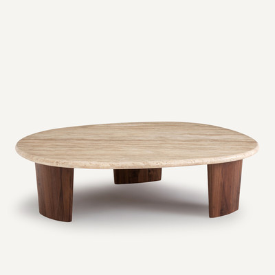 Table basse travertin, Guimel AM.PM