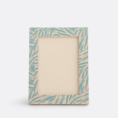 Tafellijst, zebrapatroon, 16,5 x 21,5 cm, LEAN LA REDOUTE INTERIEURS