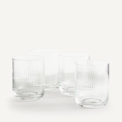 Set of 4 Tupia Water Glasses AM.PM