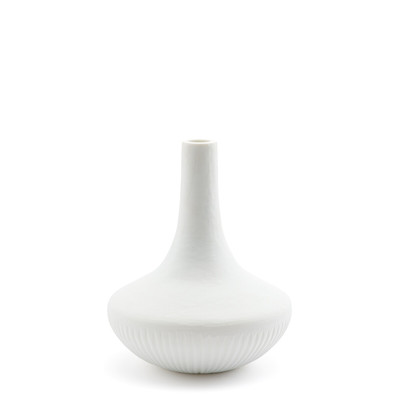 Vaso in vetro opaco rigato, Mistrie AM.PM