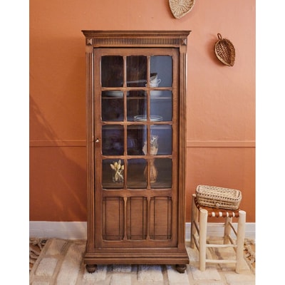 Vitrine en bois Victoria N°196 - Bon état DEBONGOUT