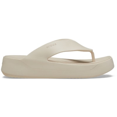 Teenslippers met plateauzool getaway flip CROCS