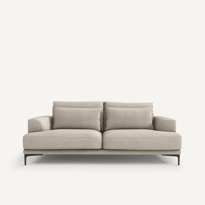 3-Sitzer-Sofa Marsile, Strukturgewebe Viskose/Leinen AM.PM