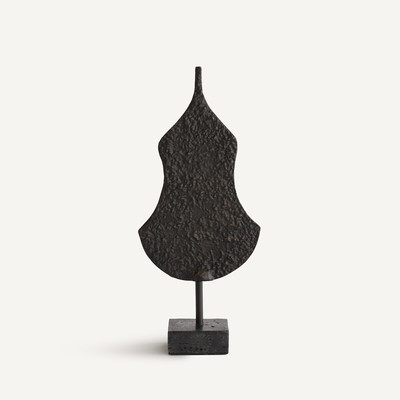 Statuette en fonte d'aluminium, Sarafu AM.PM