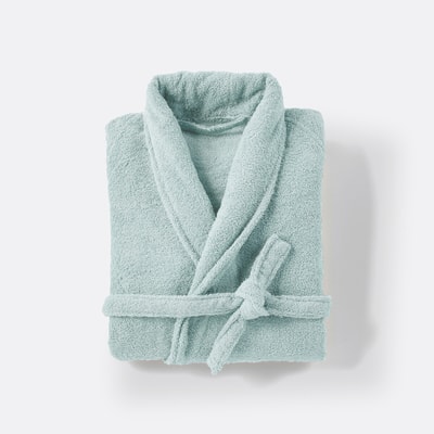 Badjas met sjaalkraag volwassenen 350 g/m², Scenario LA REDOUTE INTERIEURS