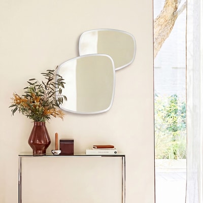 Miroir asymétrique double, hauteur 67,8 cm, NELLA AM.PM