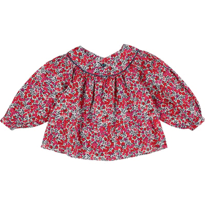 Blouse tissu liberty - Très bon état JACADI