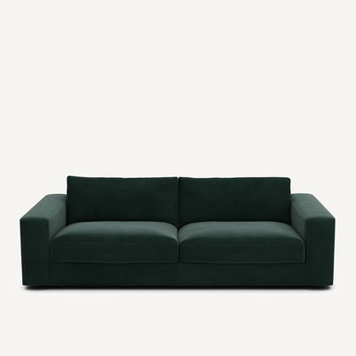 3- oder 4-Sitzer-Sofa, Samt, Skander AM.PM