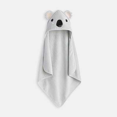 Koala 400 G/m2 Peleryna kąpielowa z bawełny organicznej LA REDOUTE INTERIORS